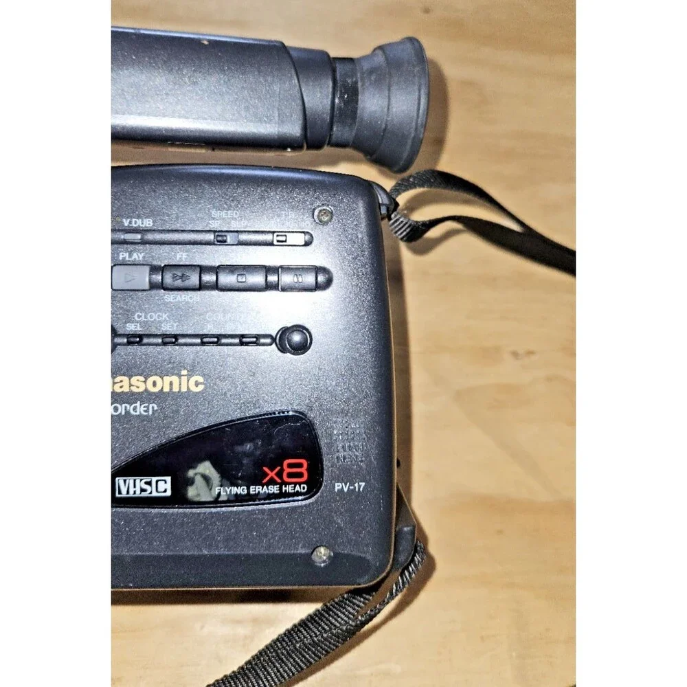 Panasonic VHS-C Camcorder PV-17D  NO Charger/ Battery Untested TAKE A GAMBLE !!